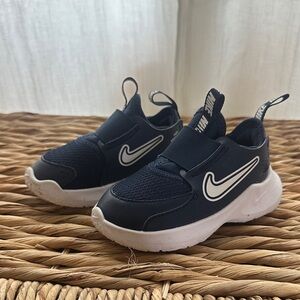 Nike Kids Navy and White Sneakers